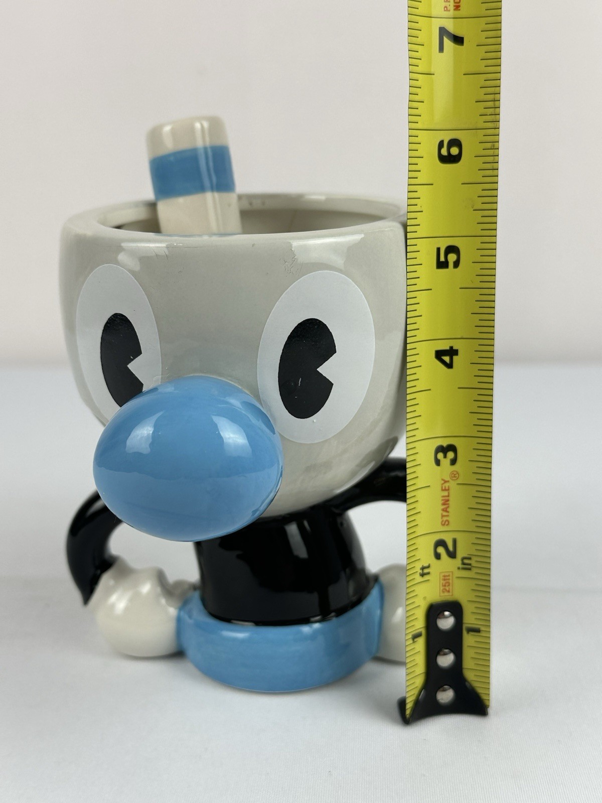 Rare Cuphead Gamestop Exclusive Just Funky Character Mug Bust Statue 2018