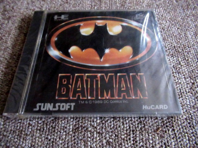 PC-Engine HuCARD Batman SS90003 1990 Sunsoft New
