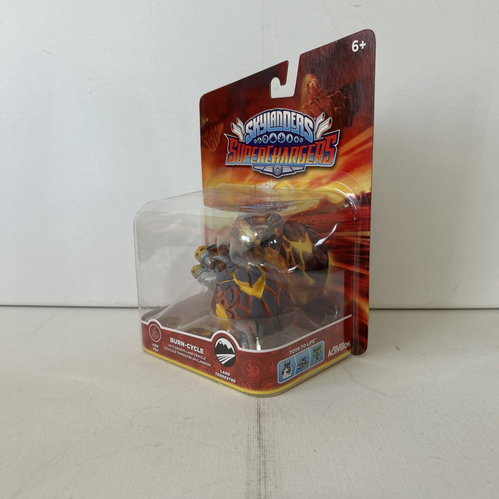 Activision Skylanders SuperChargers: Burn Cycle Fire Land Vehicle NEW