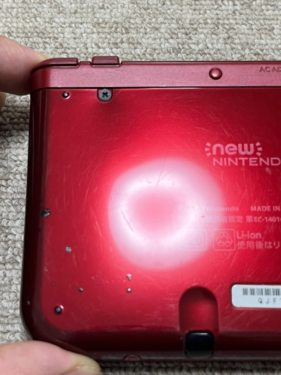 New 3DS LL XL Metalic red Japan Nintendo Console region Japanese B9