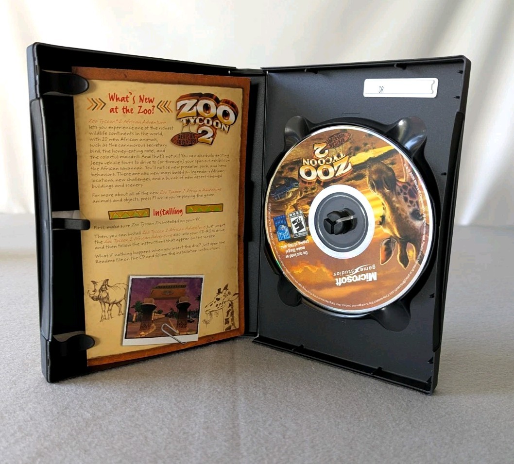 Zoo Tycoon 2: African Adventure (PC, 2006) – European Version