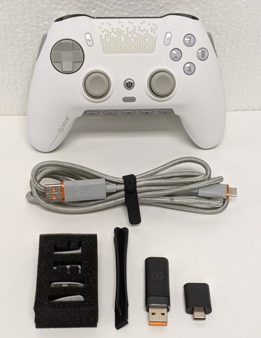 SCUF Envision Pro Wireless Controller for PC Only Gray/White