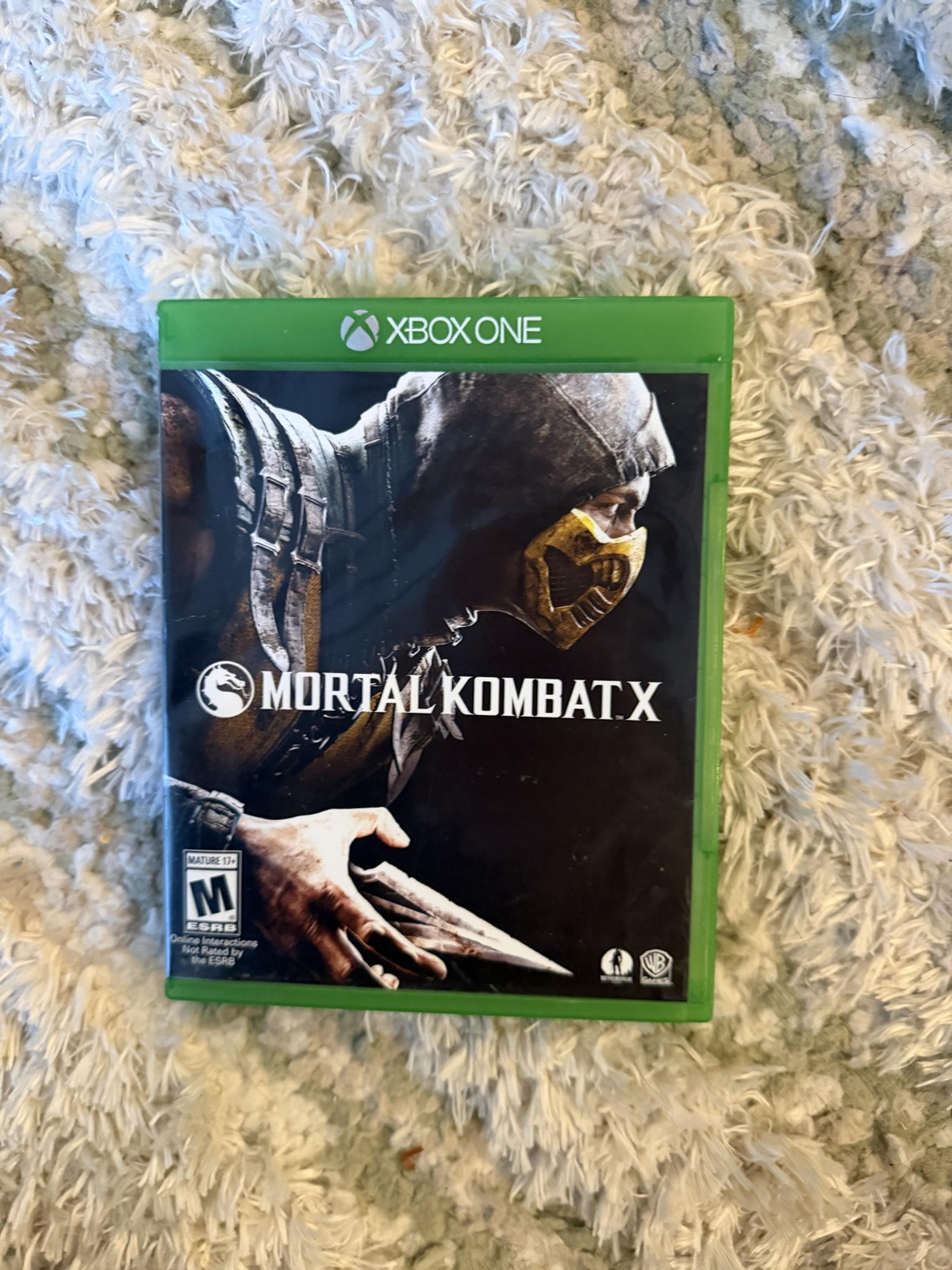 Mortal Kombat X Microsoft Xbox One Video Game Complete WB Rated M Fighting