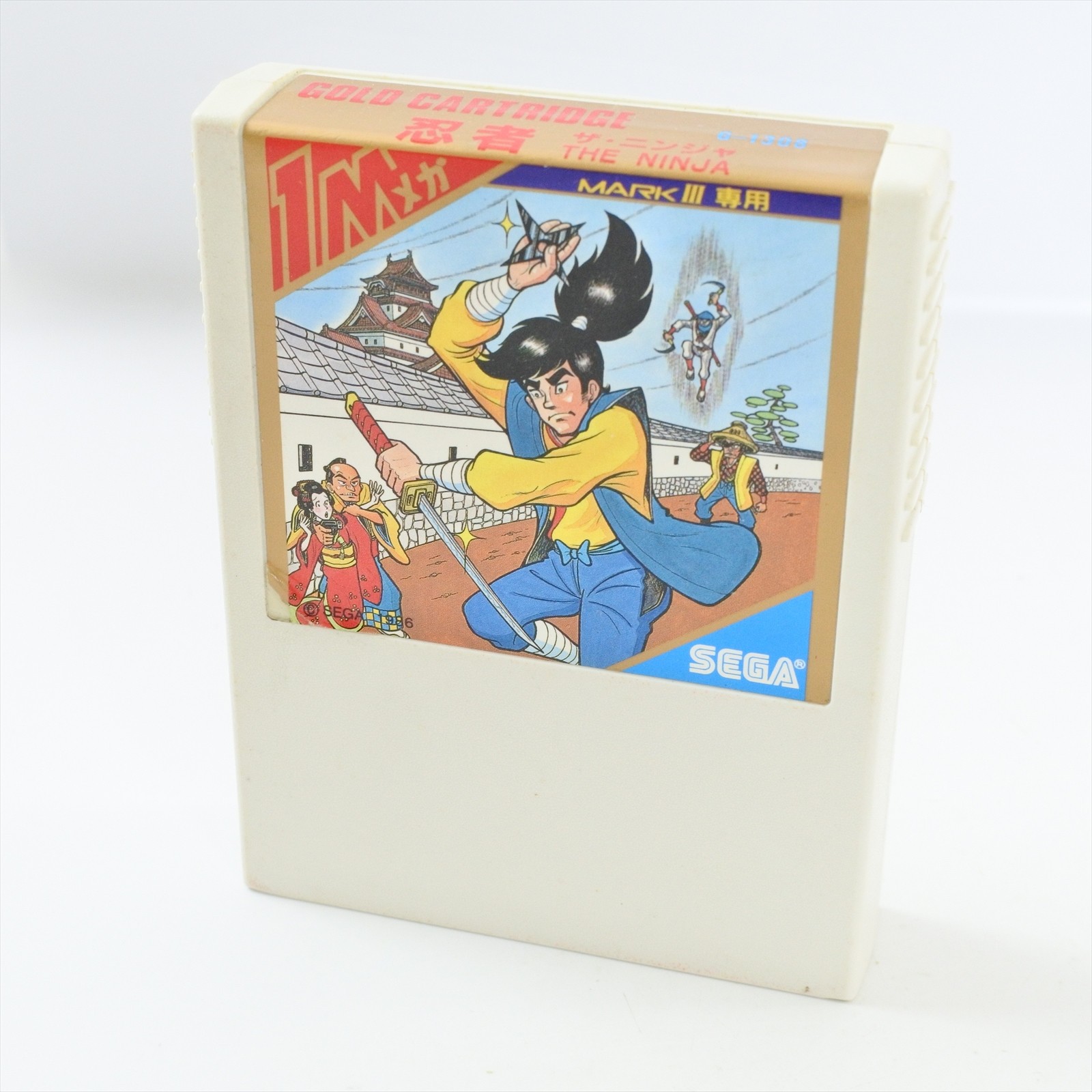 THE NINJA G-1308 Sega Mark III Gold Ninja Princess Mega d276 m3