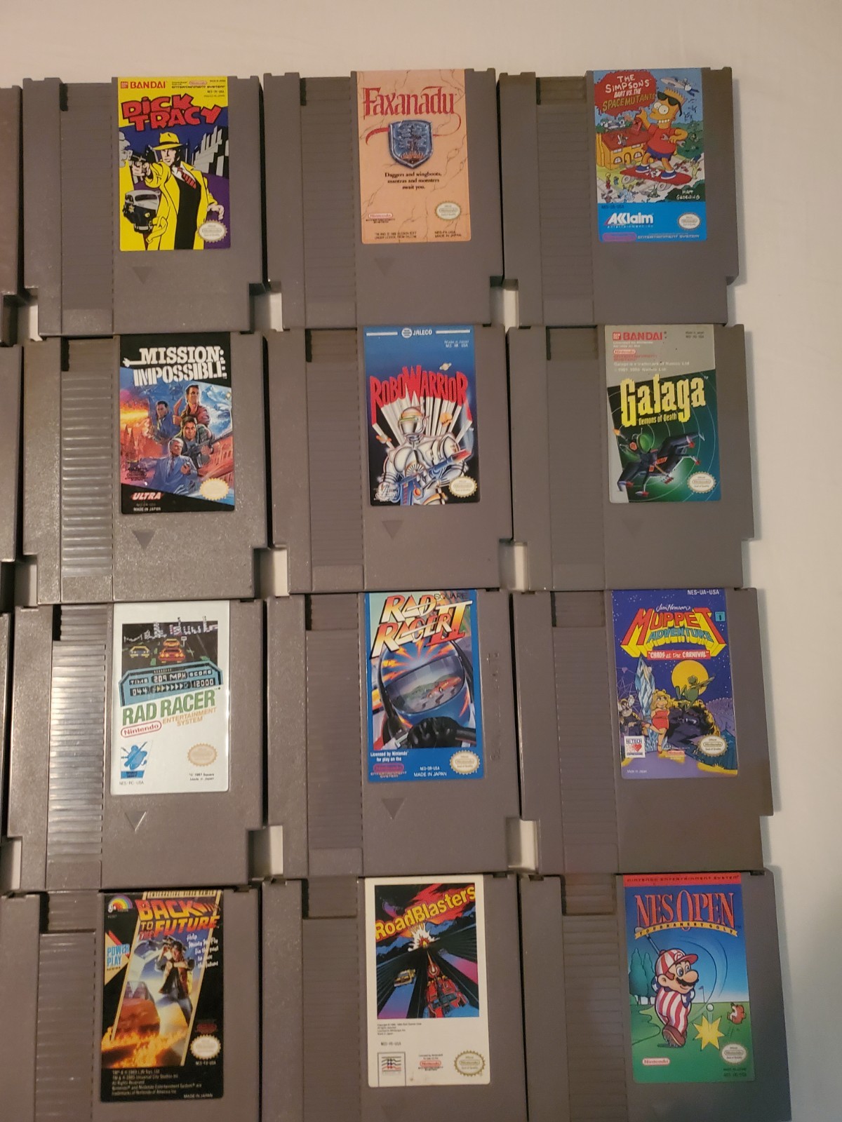 Bulk Lot of 26 Nintendo NES Games – Various Titles – Tested