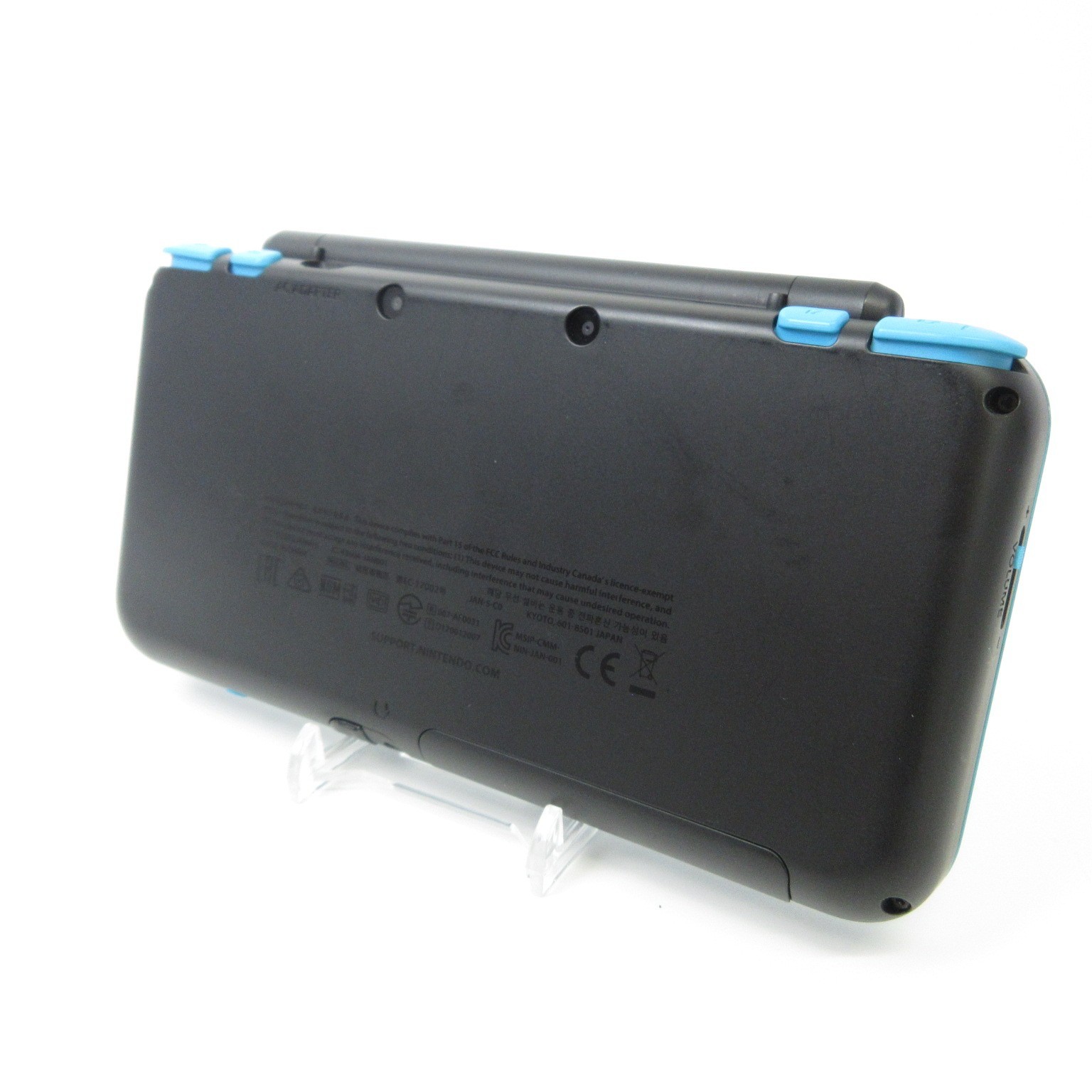【Near Mint】Nintendo New 2DS LL XL Black x Turquoise Console ONLY Japan Ver. #DEN