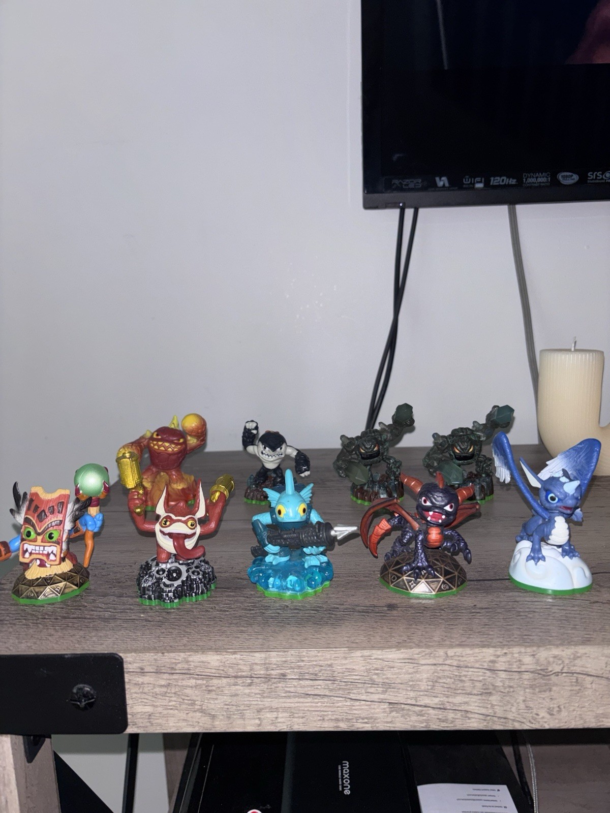 Skylanders Spyro’s Adventure Starter Lot 9 Figures Tested Working Bundle