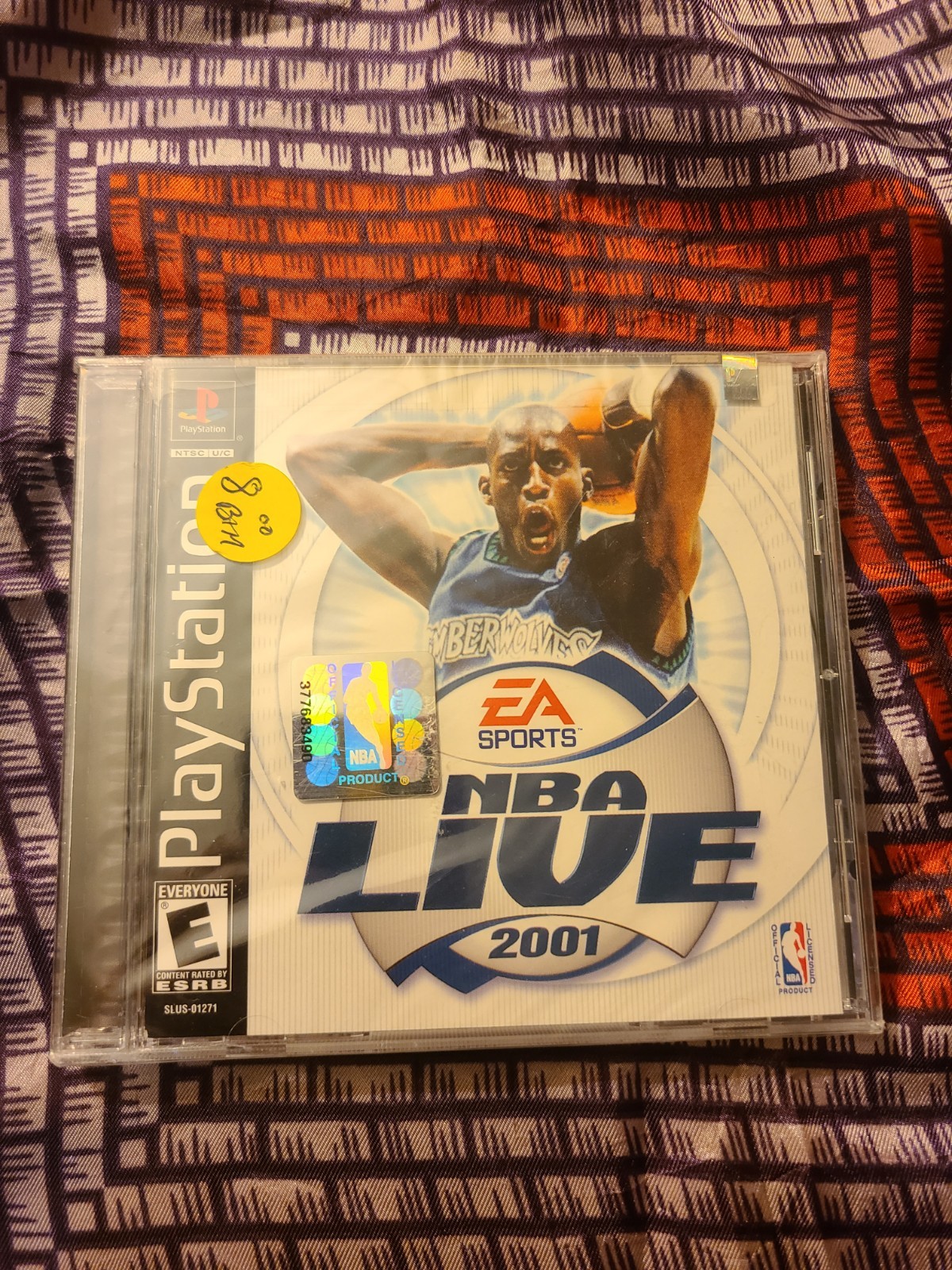 NBA Live 2001 (Sony PlayStation 1, 2000) New Sealed