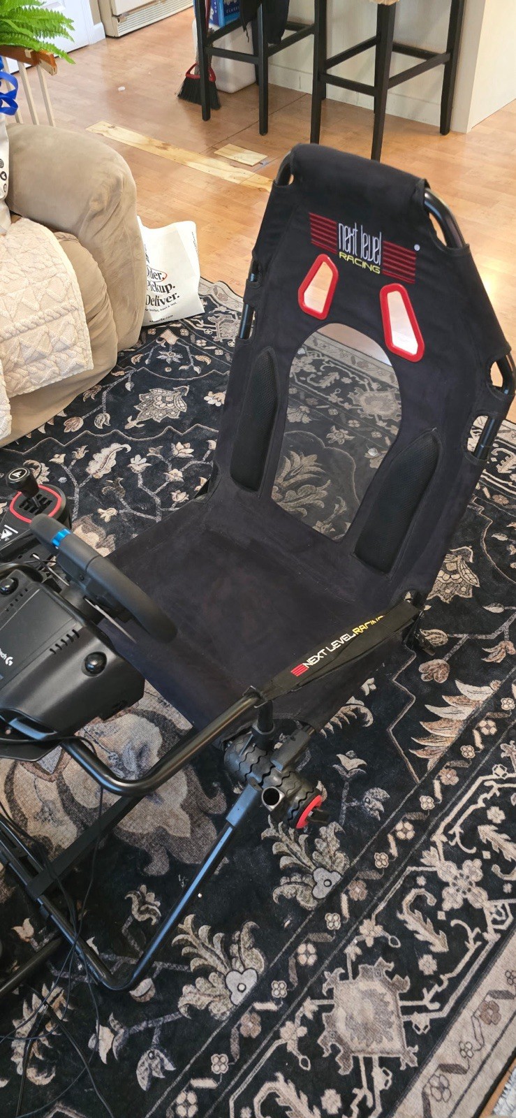 Logitech G29 Racing Simulator Setup + Racing Seat (PS5 / PS4 / PC)
