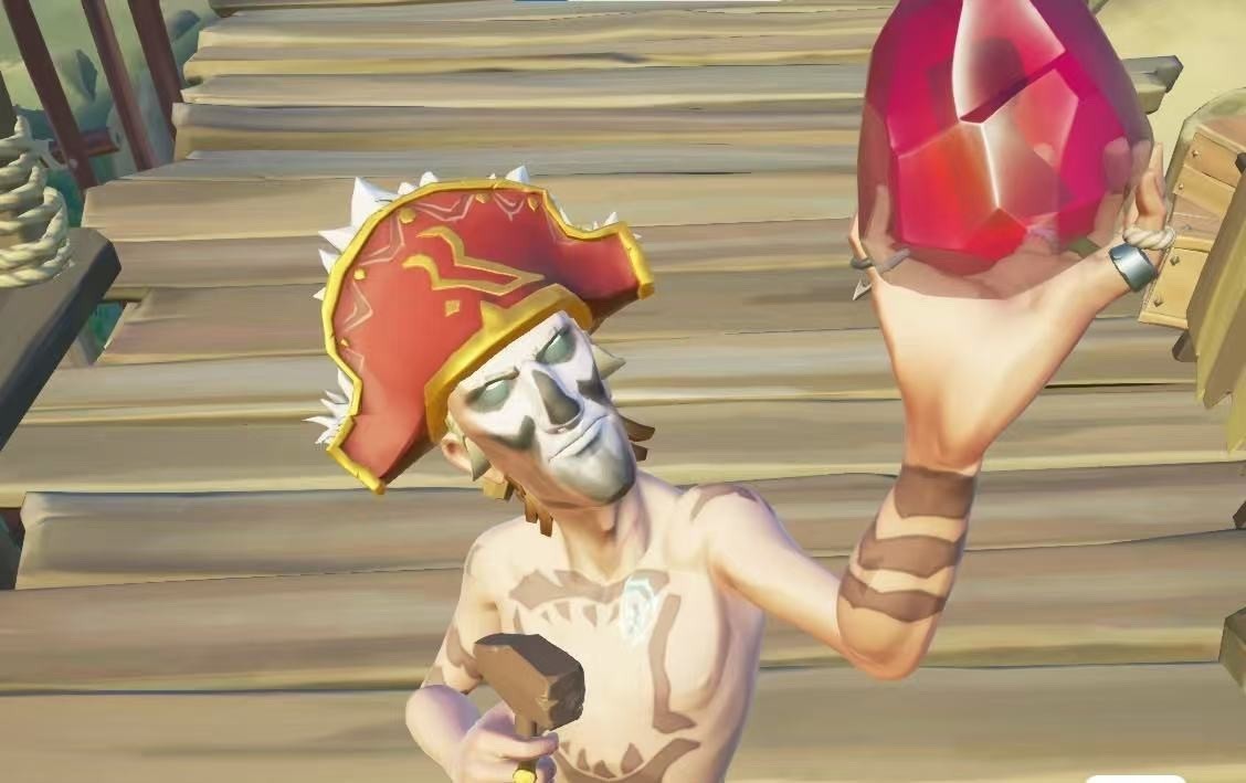 Sea of Thieves : RARE RUBY HAT 40th Anniversary + 150 coins Global🌎XBOX/PC CODE
