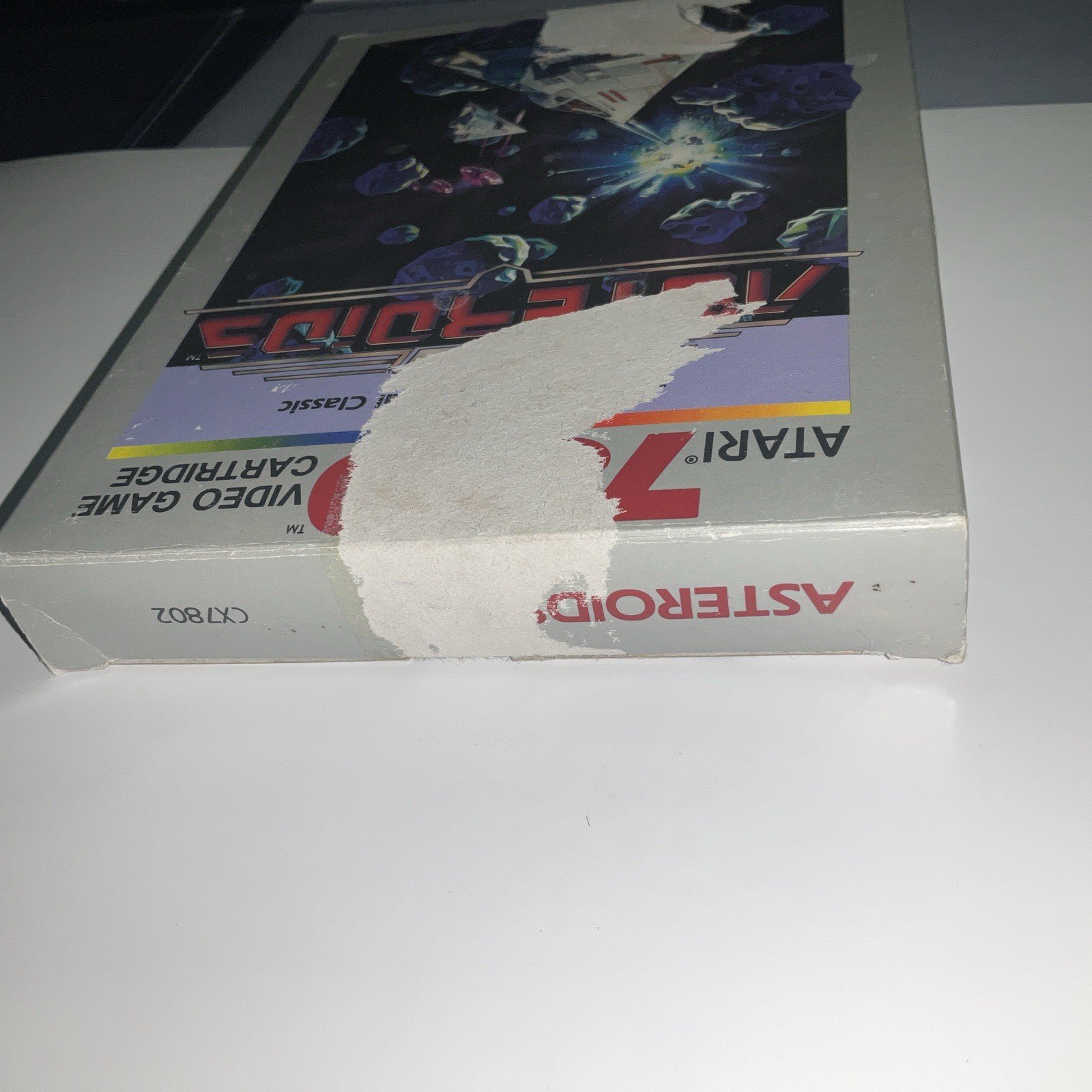 Asteroids (Atari 7800, 1986) Complete CIB Authentic