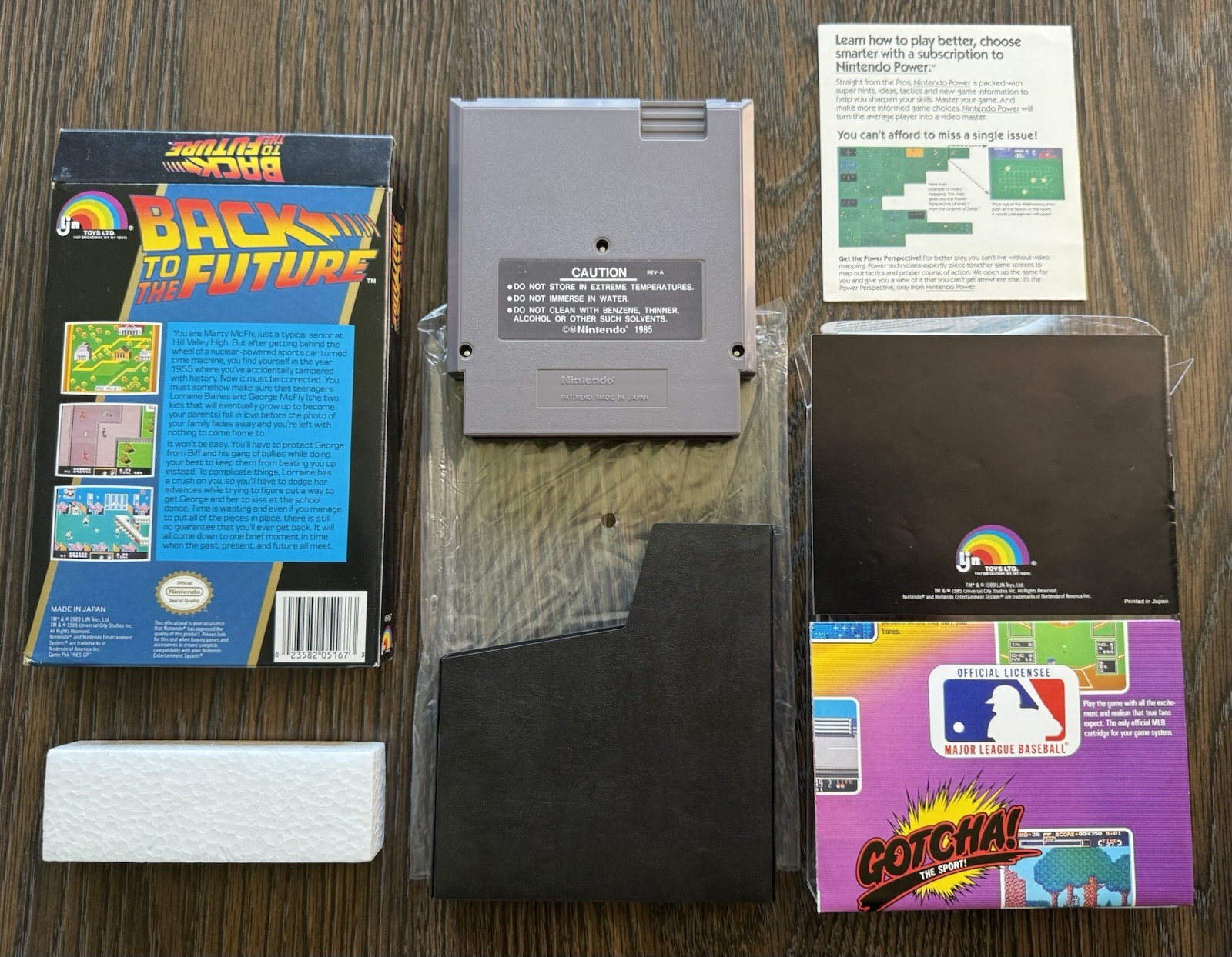 Back to the Future 100% Complete in Box CIB w/Inserts! VG! Nintendo NES 1989 🔥