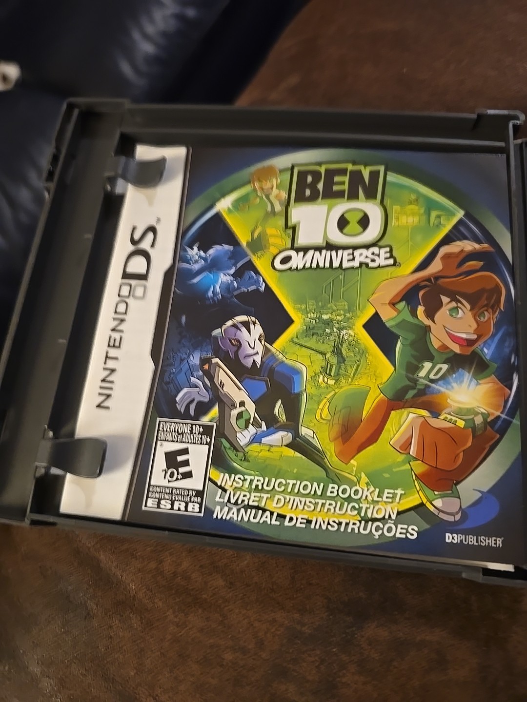 Ben 10: Omniverse (Nintendo DS, 2012)” ART, CASE & MANUAL ” NO GAME.