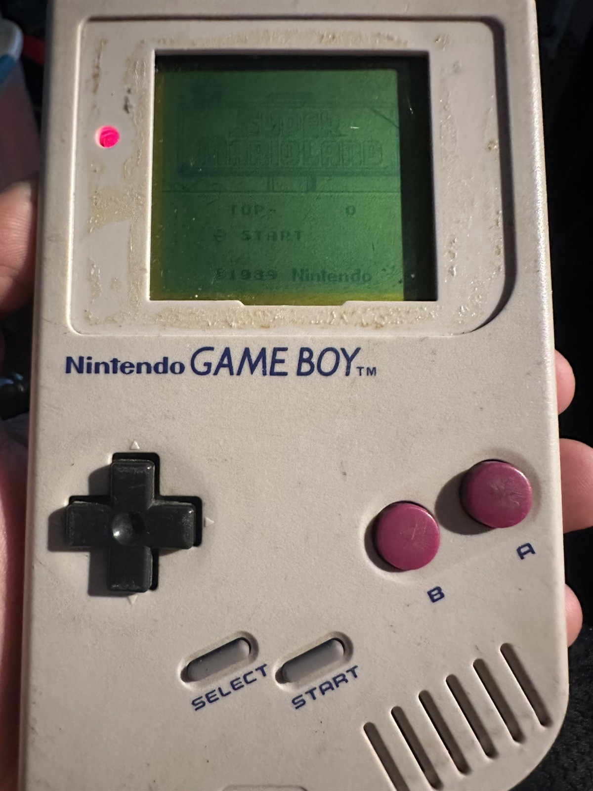 Nintendo Gameboy Classic Original DMG-01 Console Handheld Tested Works