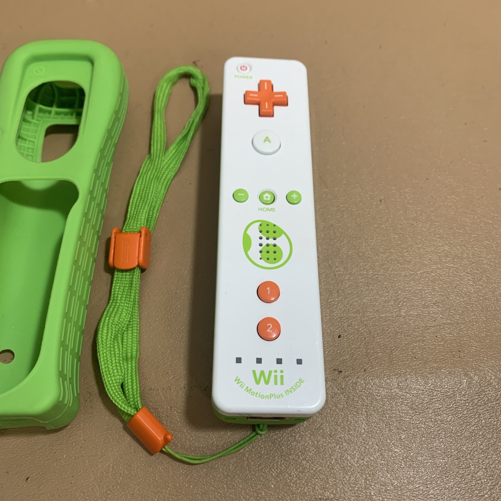 Yoshi Edition Motion Plus Remote Controller Nintendo Wii OEM – Tested Working