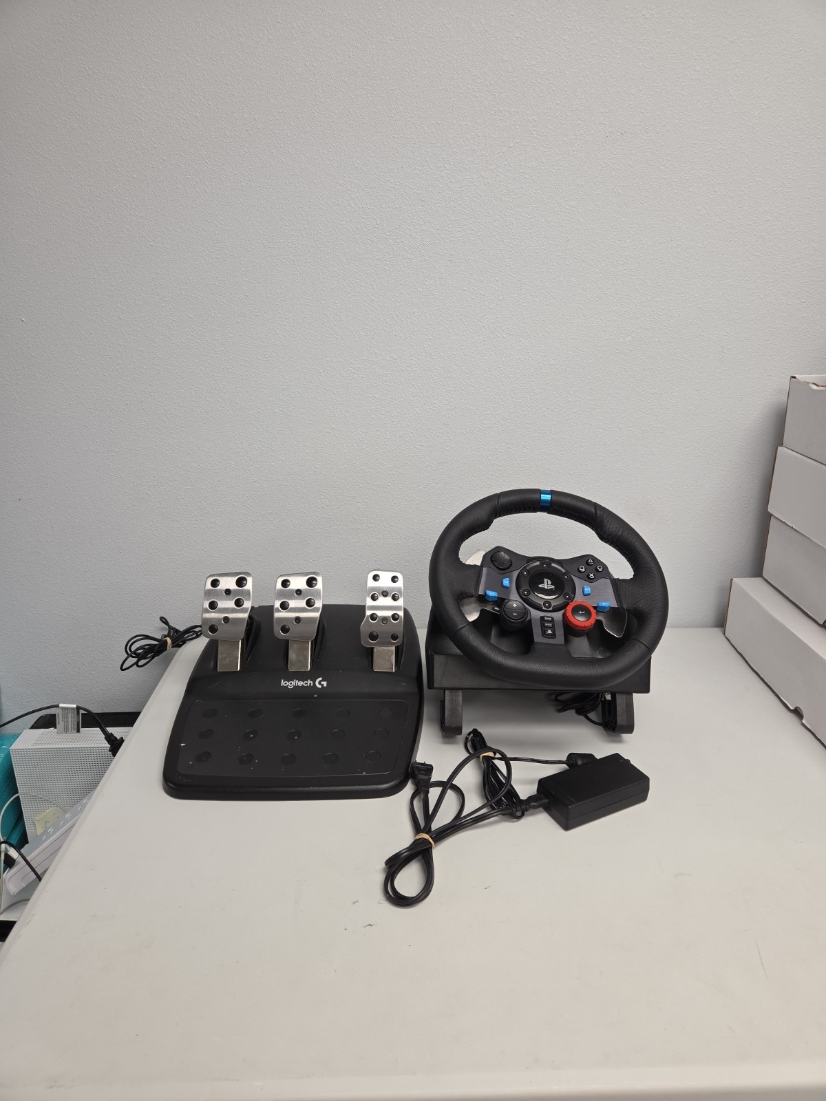 Logitech Driving Force G29 Gaming Racing Wheel With Pedals For PS4 PS3