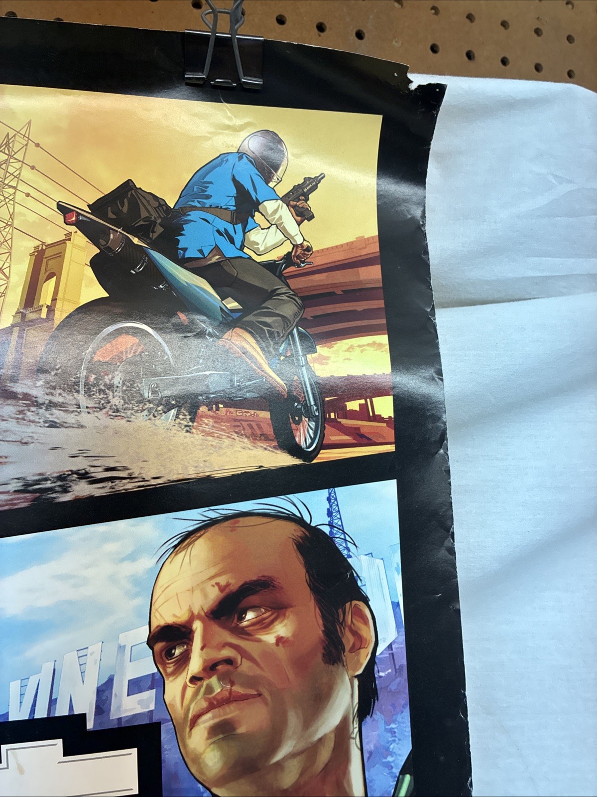 Grand Theft Auto 5 Double Sided Promotional Poster 28″x22″ – GTA V PROMO 2013
