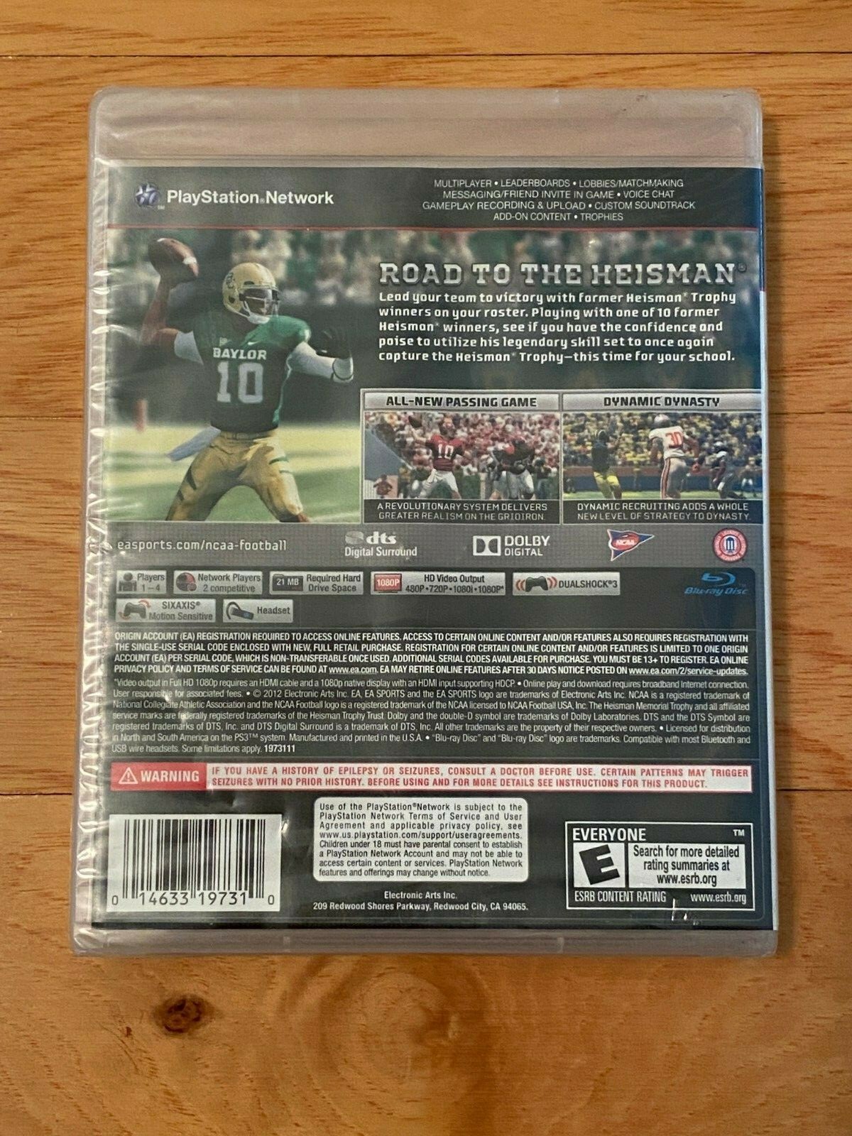 Sony Playstation 3 – EA NCAA Football 13 – PS3 – BRAND NEW SEALED