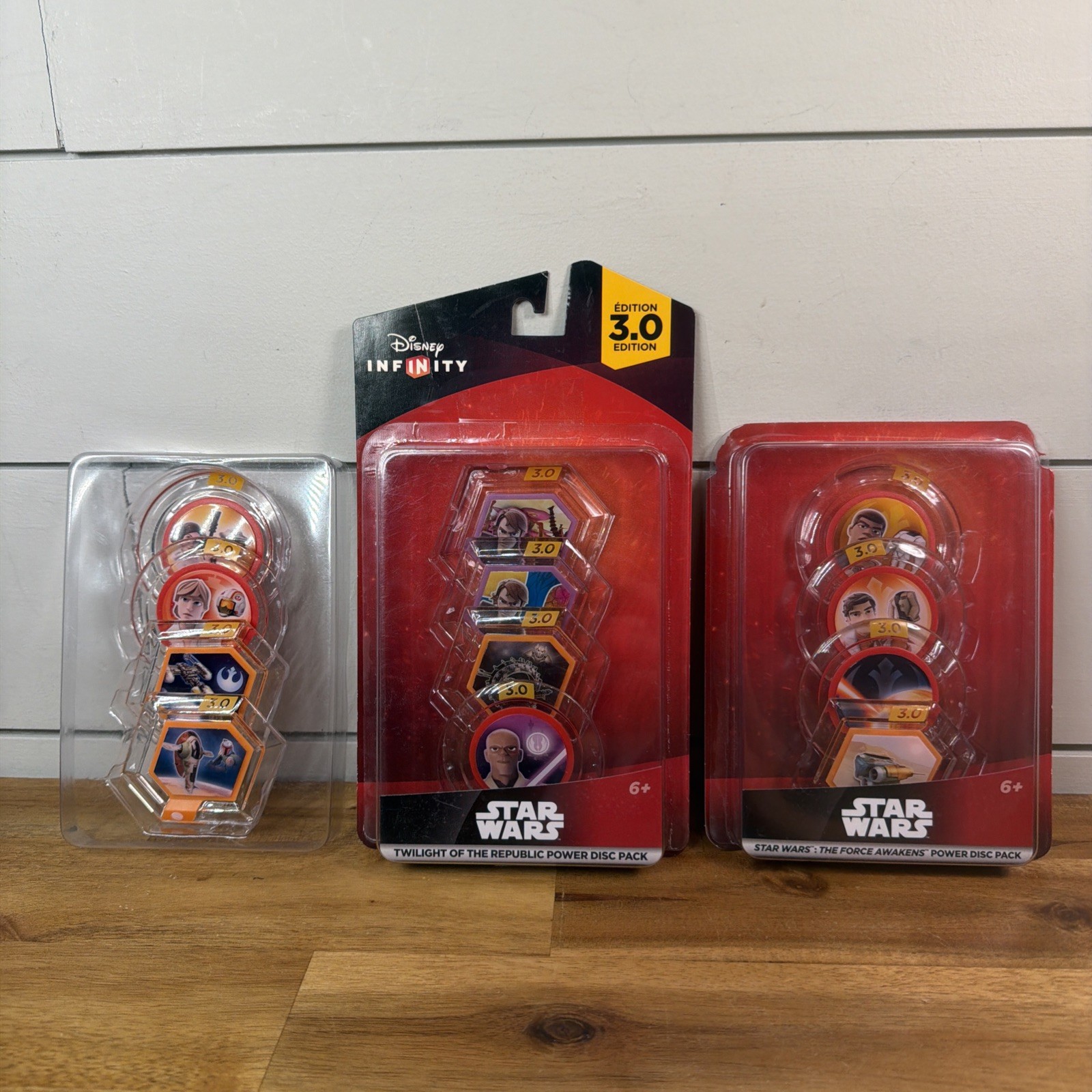 Lot of 3 Disney Infinity 3.0 Edition Star Wars Twilight Empire Force Power Packs