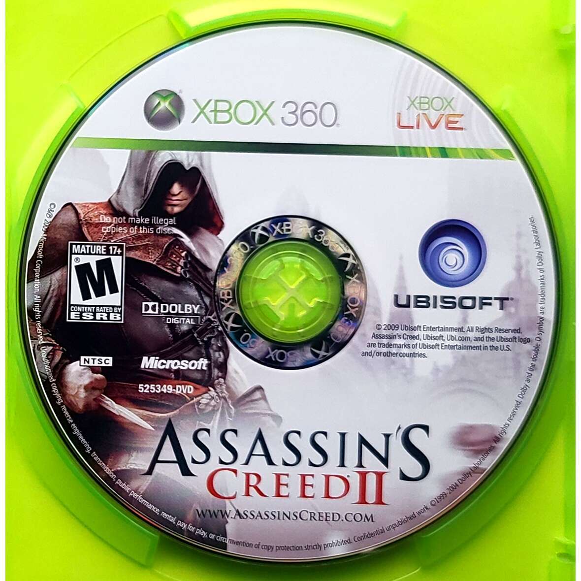 Assassin’s Creed II – Microsoft Xbox 360 Pristine Authentic 180 Day Guarantee