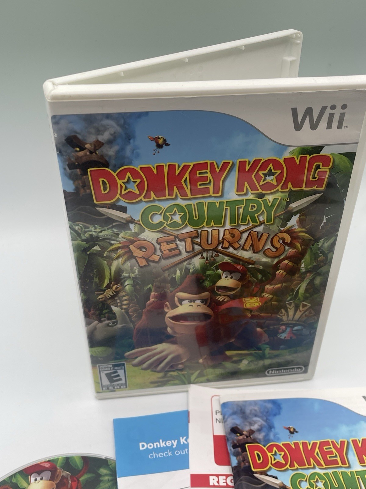 Donkey Kong Country Returns Nintendo Wii Complete W/ Manual CIB