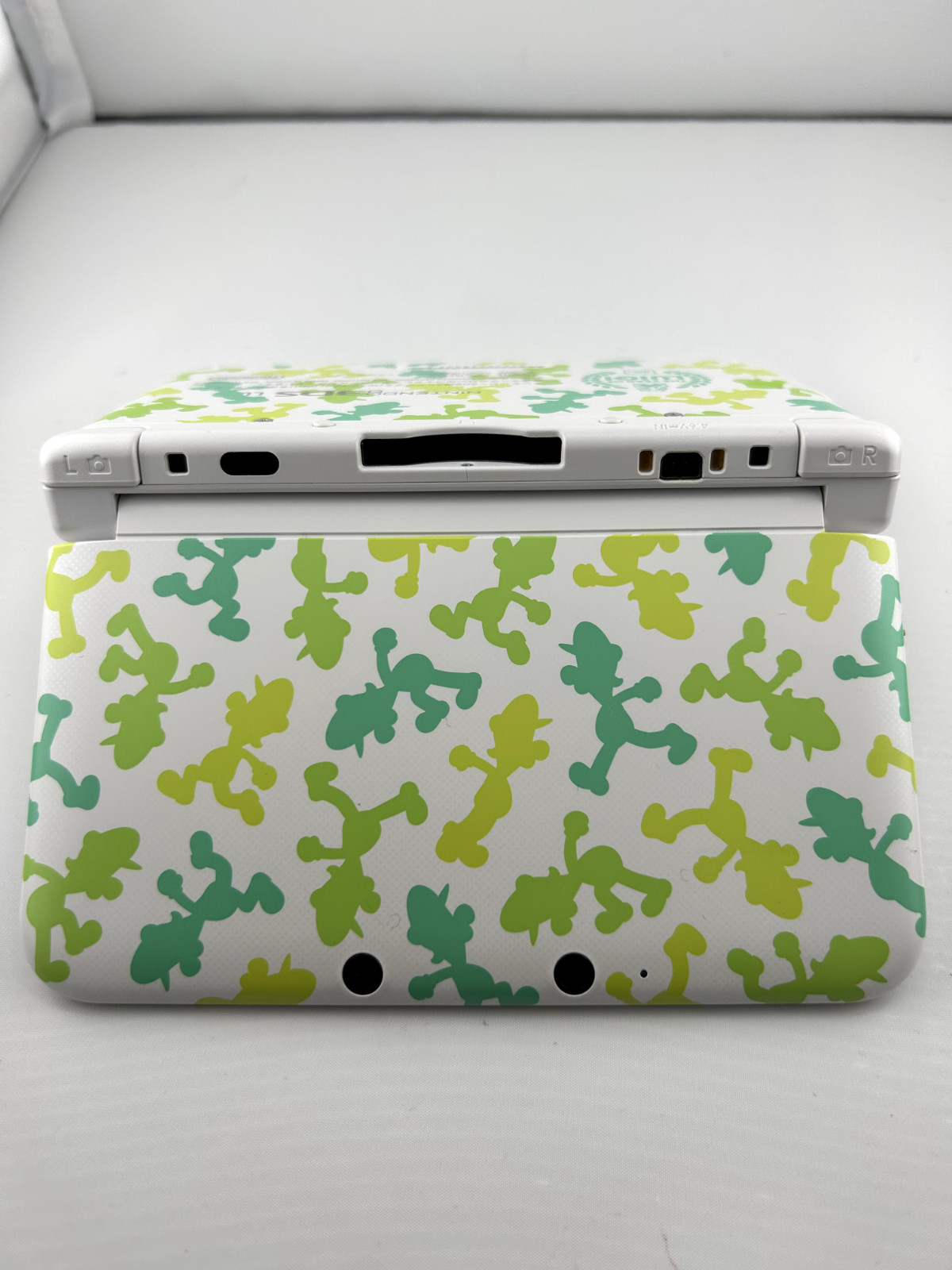 [S-rank] Nintendo 3DS LL XL console Luigi 30th Anniversary with Charger/Stylus