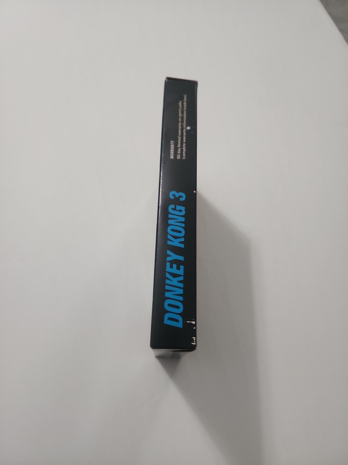 Donkey Kong 3 Nintendo NES Empty Box Only HangTab BLACK BOX Needs Wata Psa