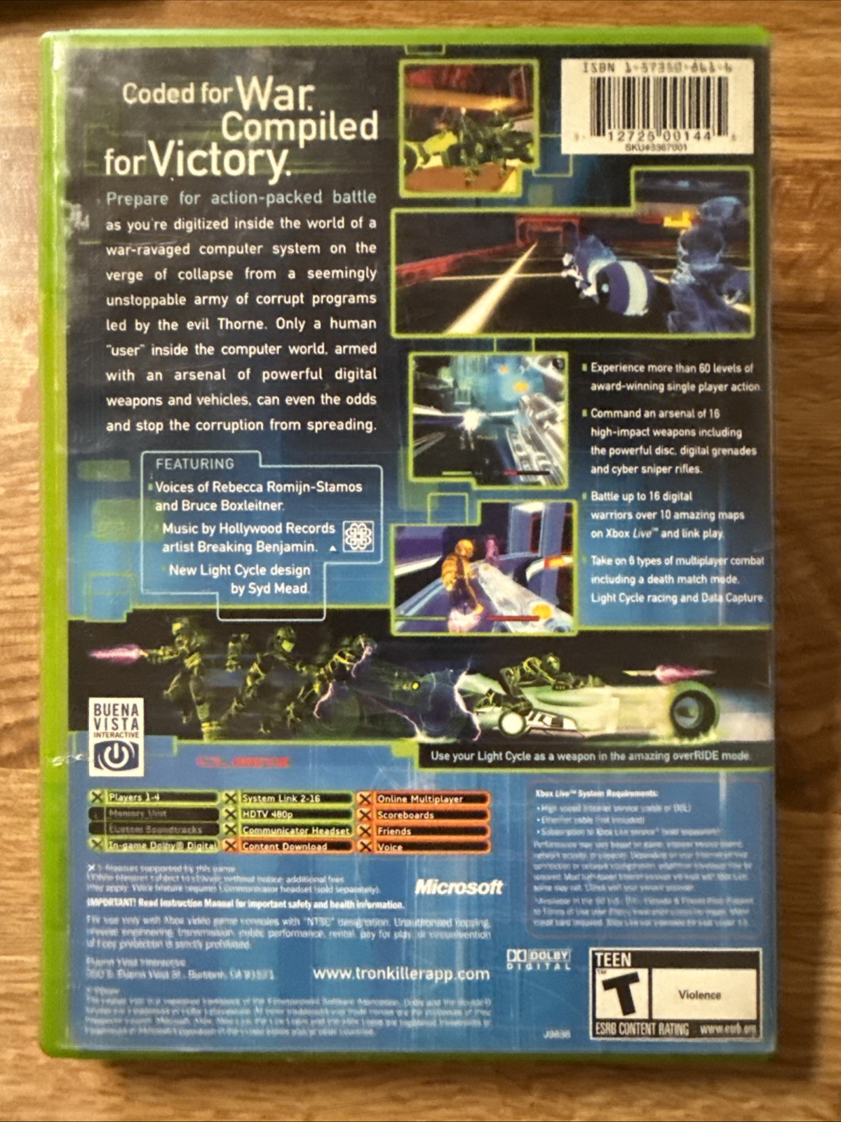 Tron 2.0: Killer App (Microsoft Xbox, 2004)