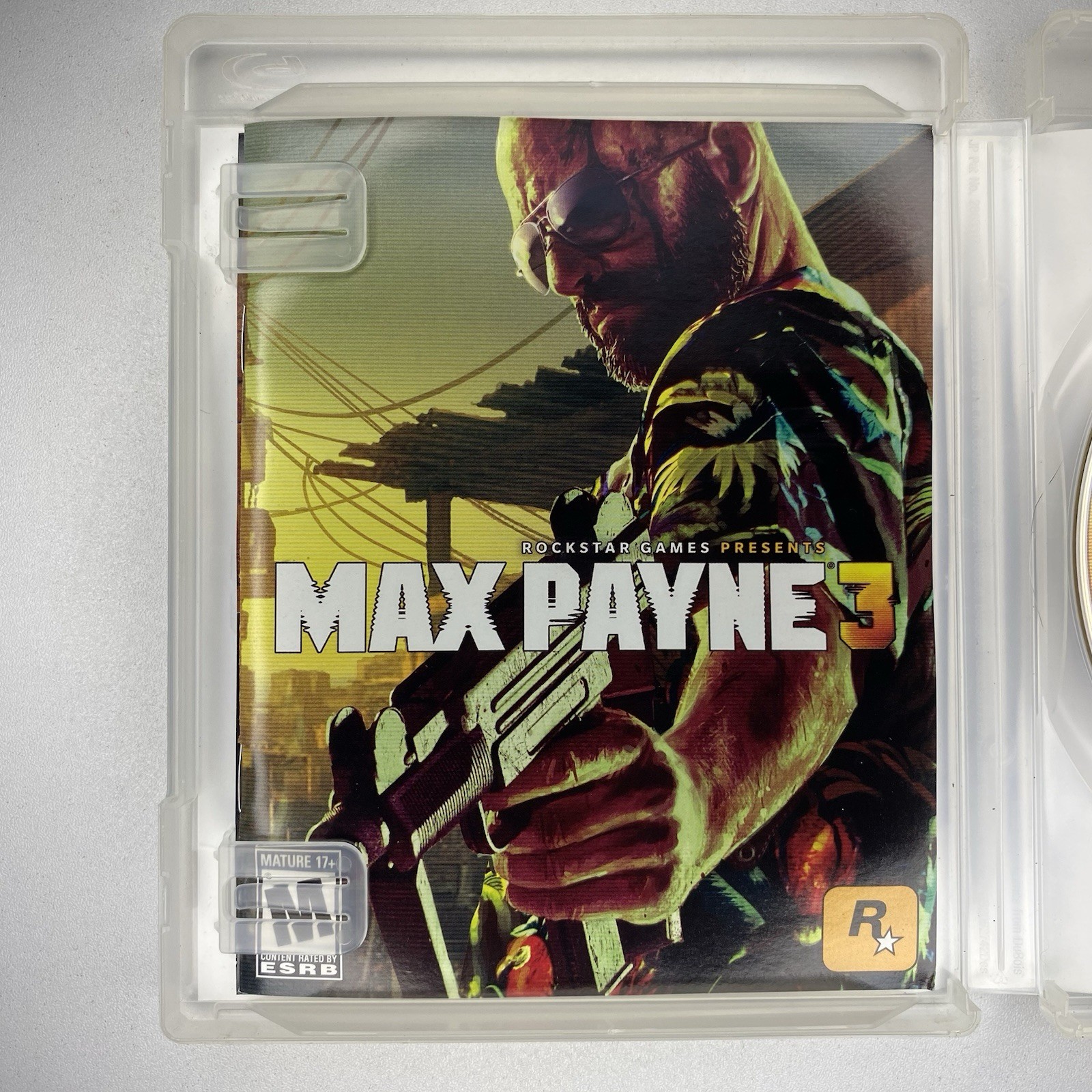 Rockstar Games Max Payne 3 PS3 PlayStation 3 – W/ Manual CIB – Excellent Copy