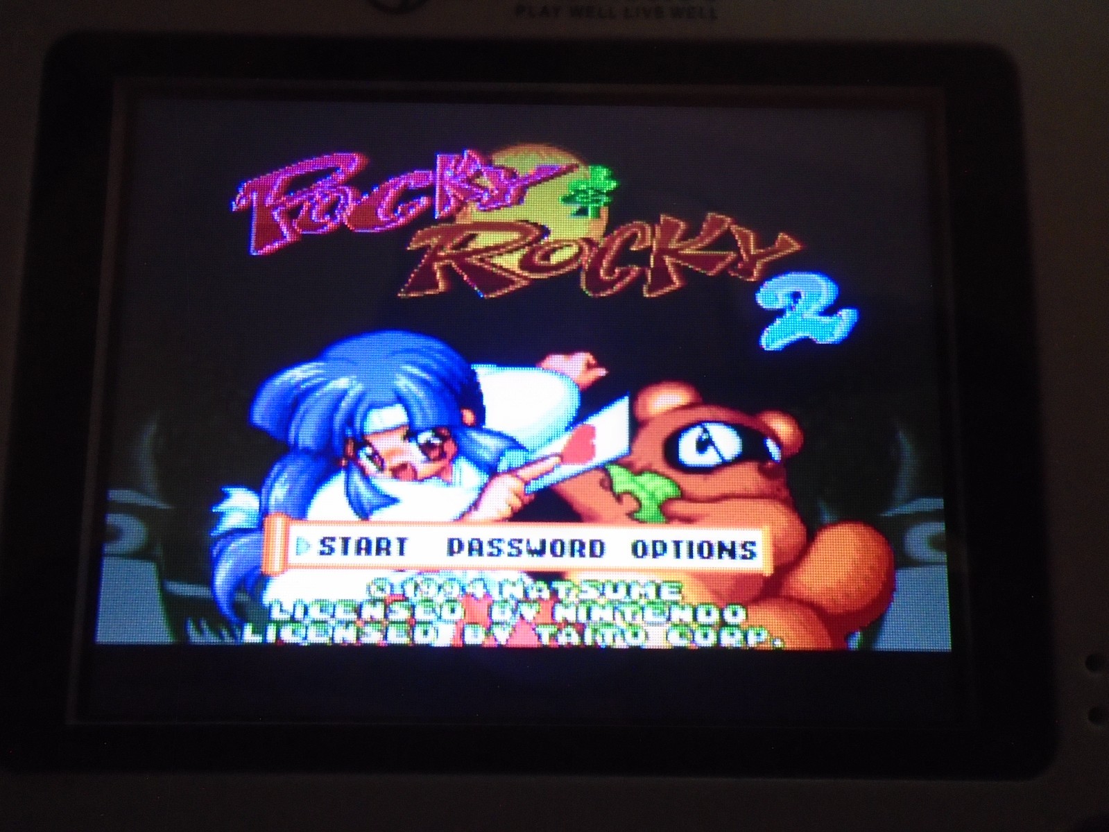 Pocky & Rocky 1 and Pocky & Rocky 2 by Natsume ☆☆ Authentic Super Nintendo SNES