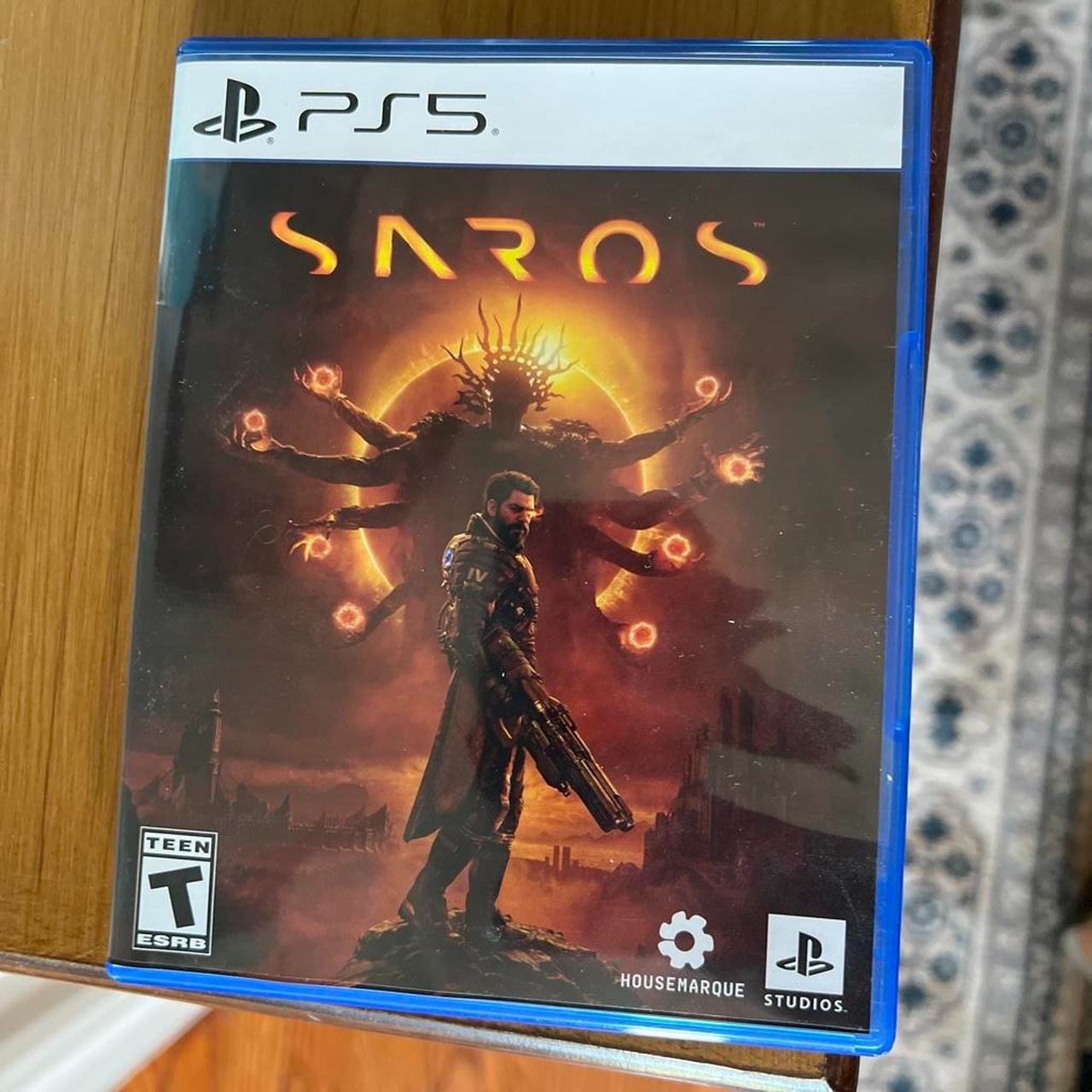 Adult owned/gently used SAROS – Sony PlayStation 5
