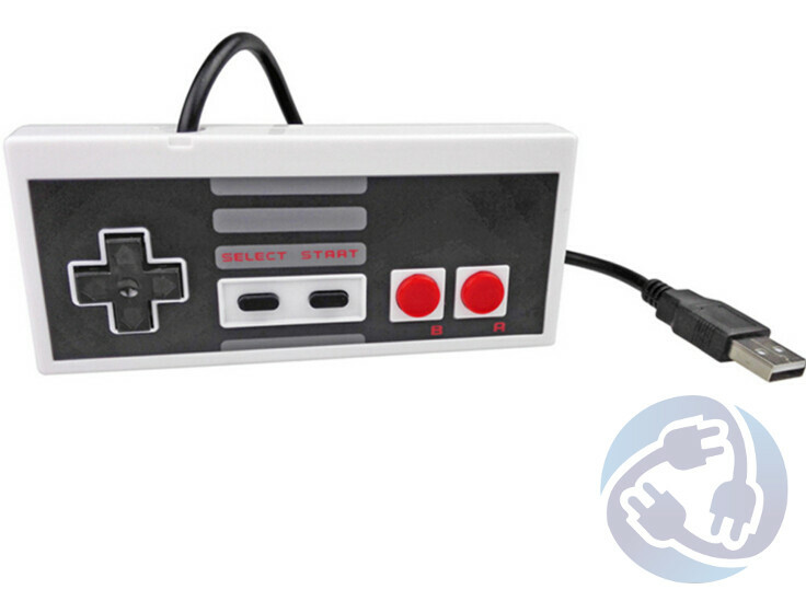 USB Wired Classic Retro NES Style Game Controller for PC / MAC / Windows / Linux