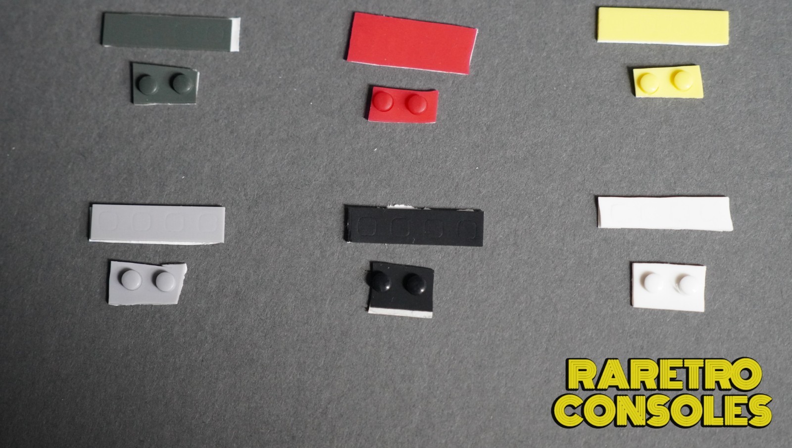 Replacement Rubber Screw Covers & Bumpers for 3DS XL, New 3DS & New 3DS XL