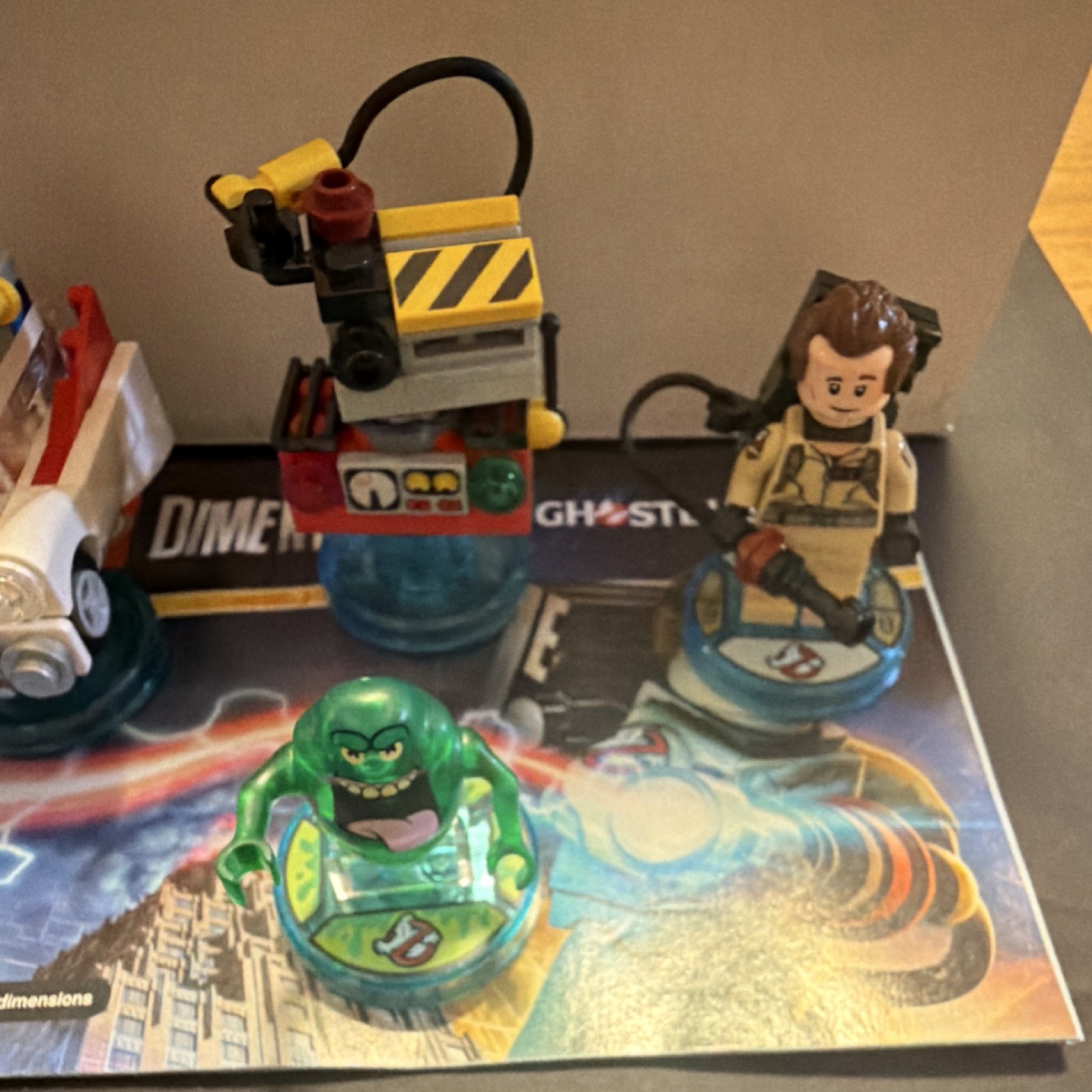 LEGO Dimensions Ghostbusters Stay Puft Slimer Ecto-1 Figure Pack Collection Lot