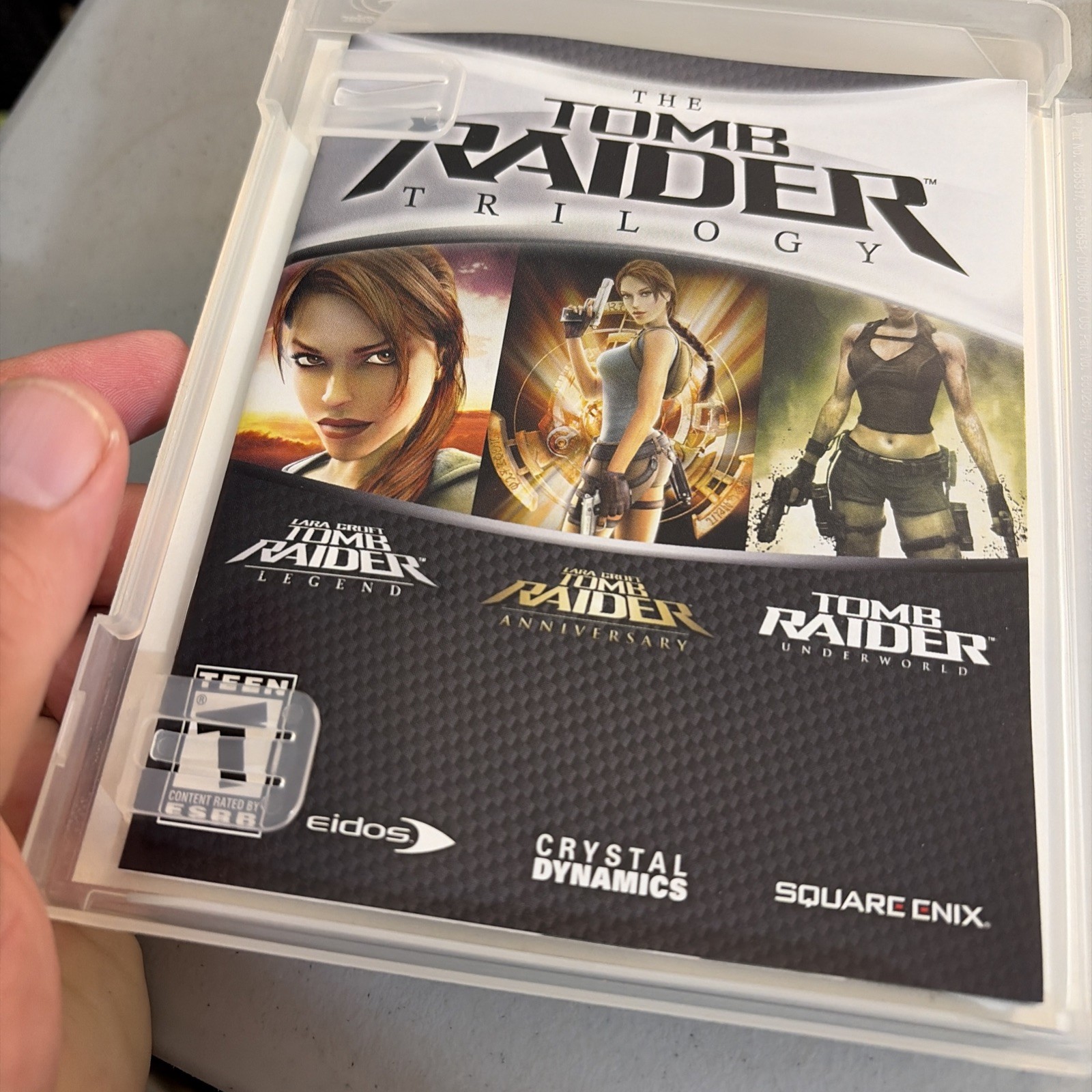 The Tomb Raider Trilogy Sony PlayStation 3, 2011, Complete in Box.