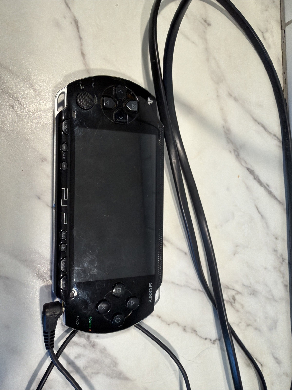 TESTED Playstation Psp-1001 Portable Black Console With Secret Agent Clank