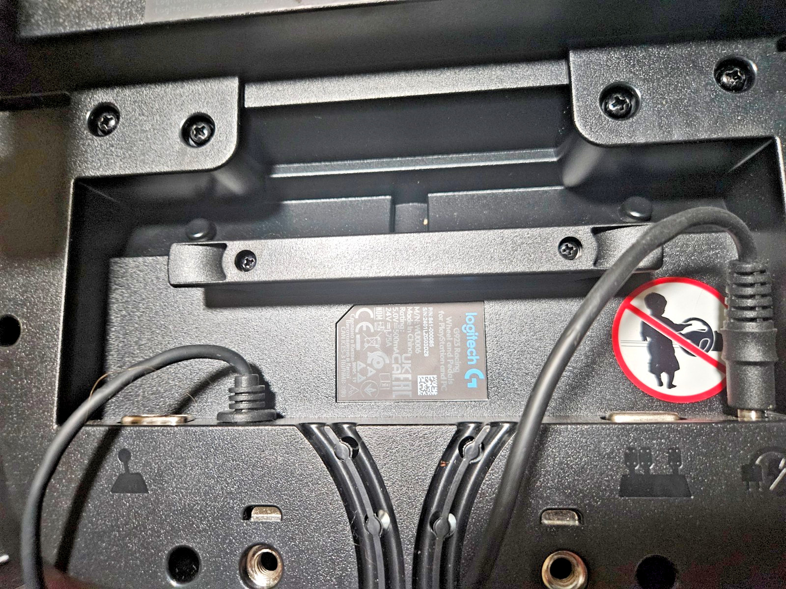 Logitech G923 Racing Wheel power supply and usb for play station xbox a computor