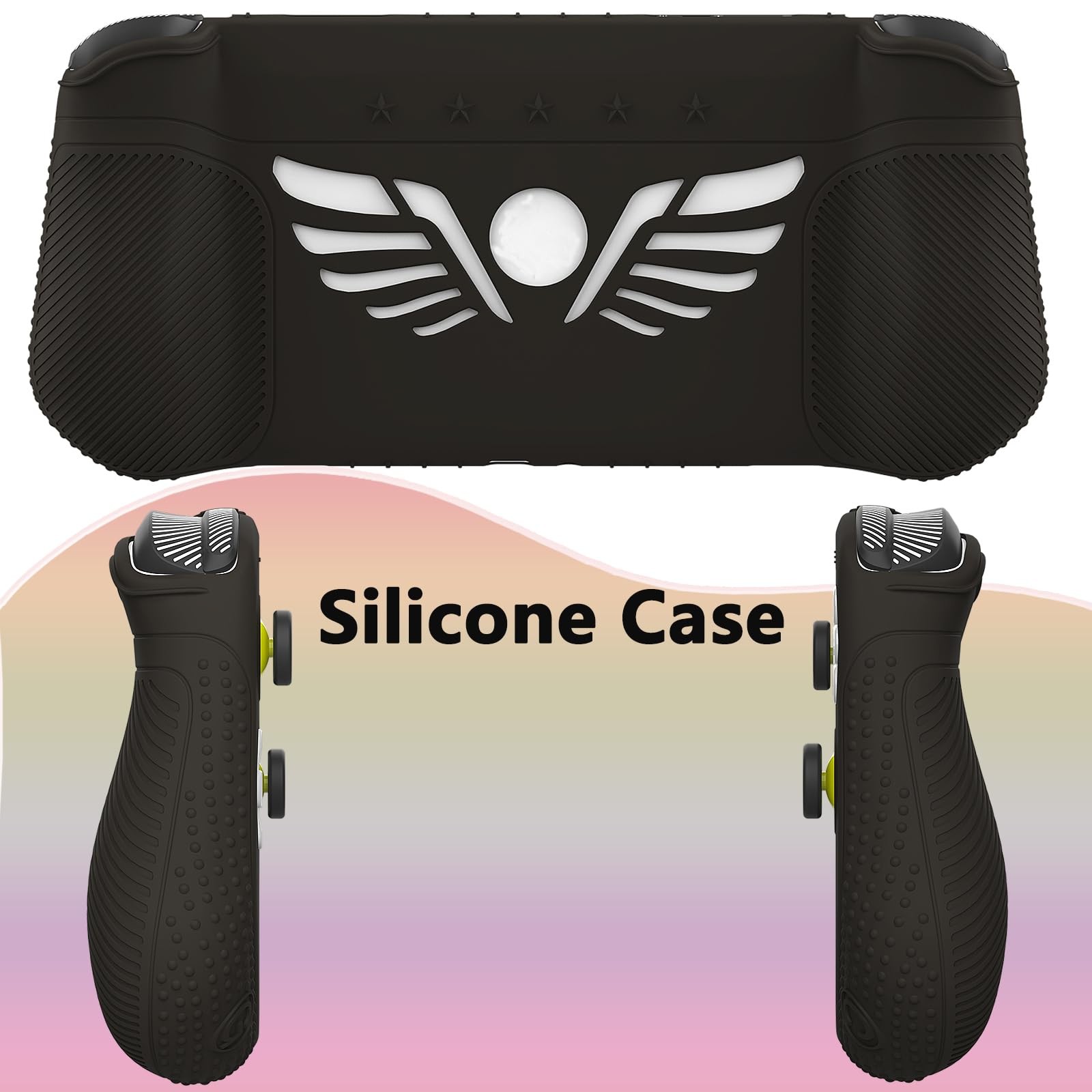 Silicone Cover and Carrying Case Compatible With Logitech G Cloud Gaming Hand…