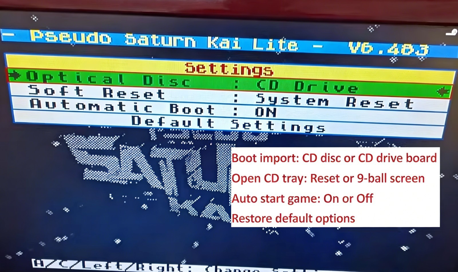For Sega Saturn Multi Card Direct Reading Region Free Action Replay