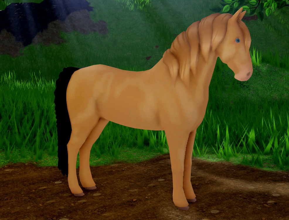 Perfect V1 Mismatch Friesian IUC Pearl Pearl/Black | Wild horse islands | Roblox