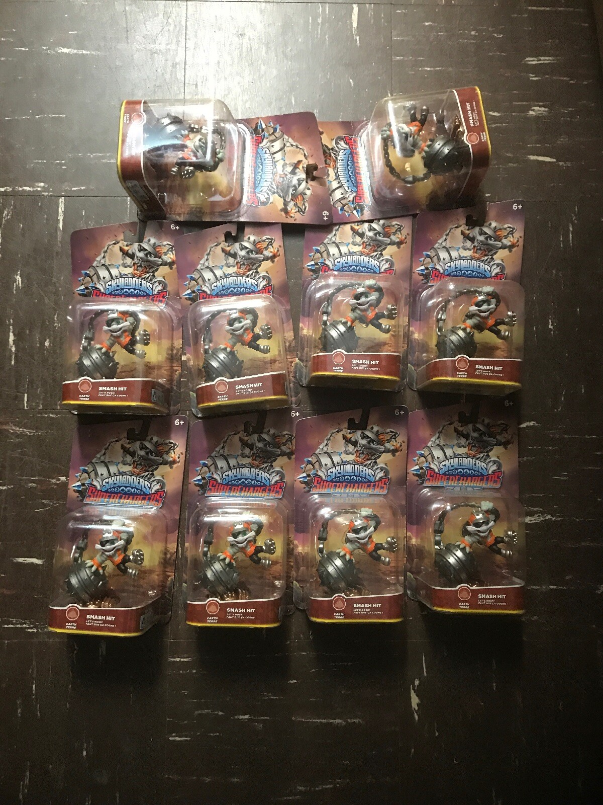 Lot Of 10 Skylander Superchargers Smash Hit Figure Wholesale Resale