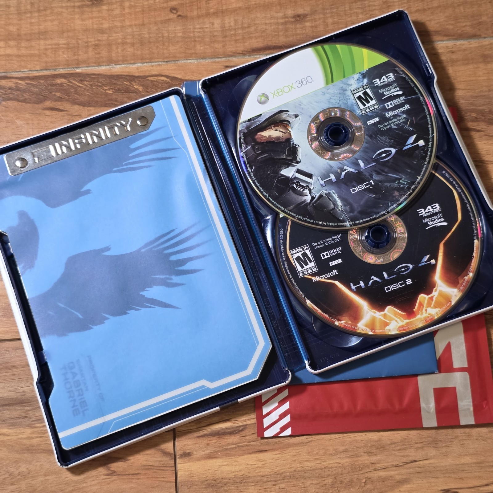 Halo 4 Limited Edition Xbox 360 2012 Shooter Incomplete HTF