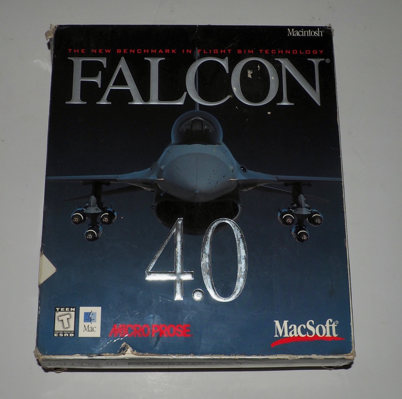 FALCON 4.0 For MAC COMPLETE with BOOK & SUPPLEMENTS, 1998 NEW (other)