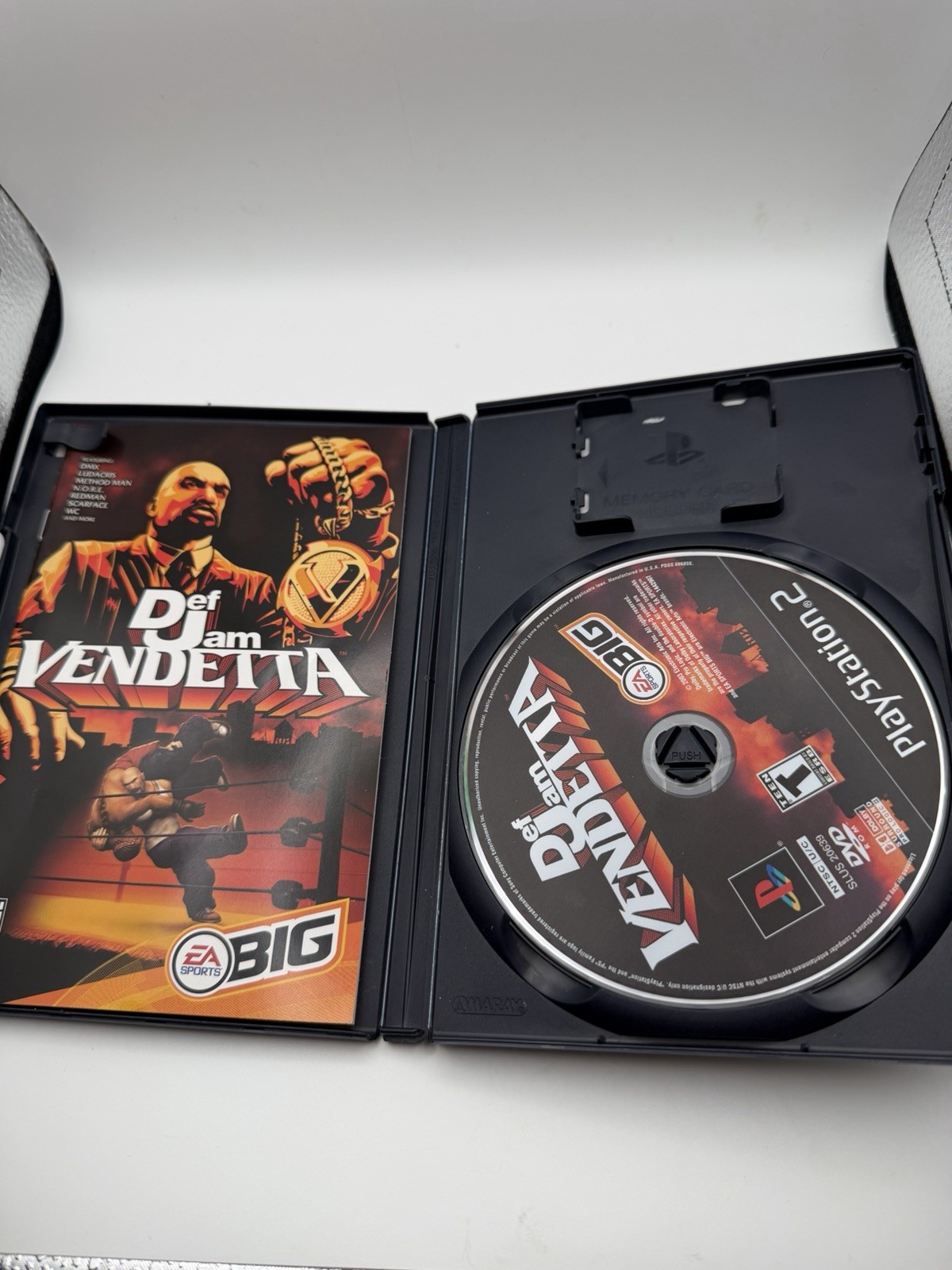 Def Jam Vendetta PS2 PlayStation 2 Def Jam Series T-Teen EA Sports BIG