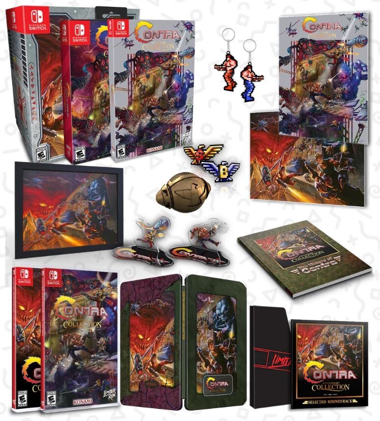 Contra Anniversary Collection Ultimate Edition Nintendo Switch Limited Run Games