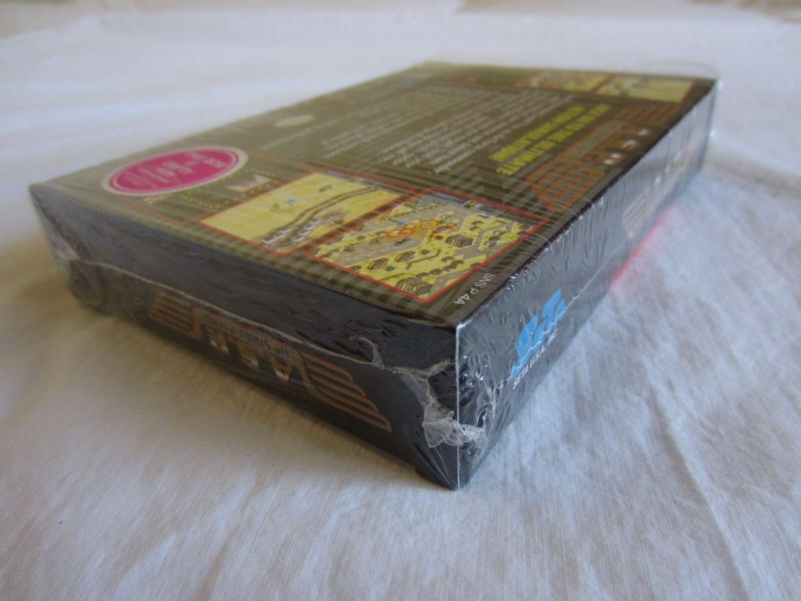 A.S.P. Air Strike Patrol (SNES) Super Nintendo CIB Complete + Poster 1995 SETA