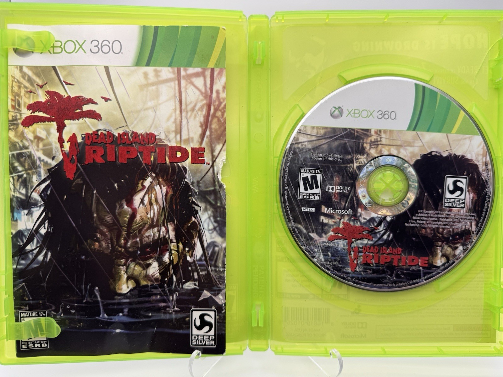 Dead Island: Riptide (Microsoft Xbox 360, 2013) CIB | Complete | Tested