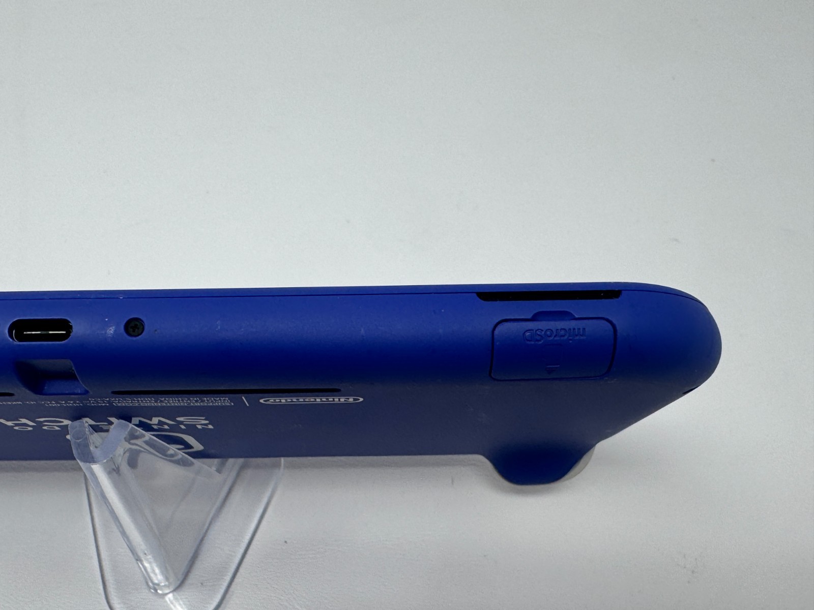 Nintendo Switch Lite 32GB Blue Tested Working with OEM Charger
