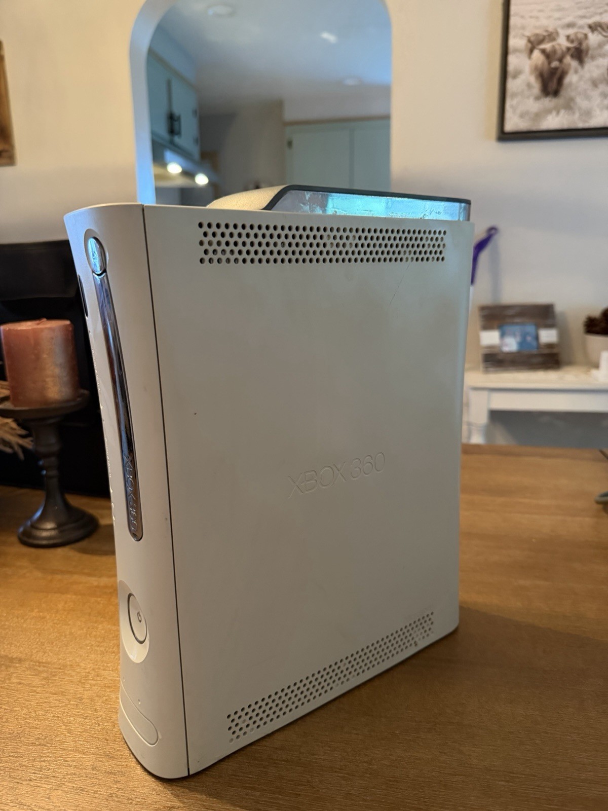 Xbox 360 Console With HDD White Console Only Tested & Working