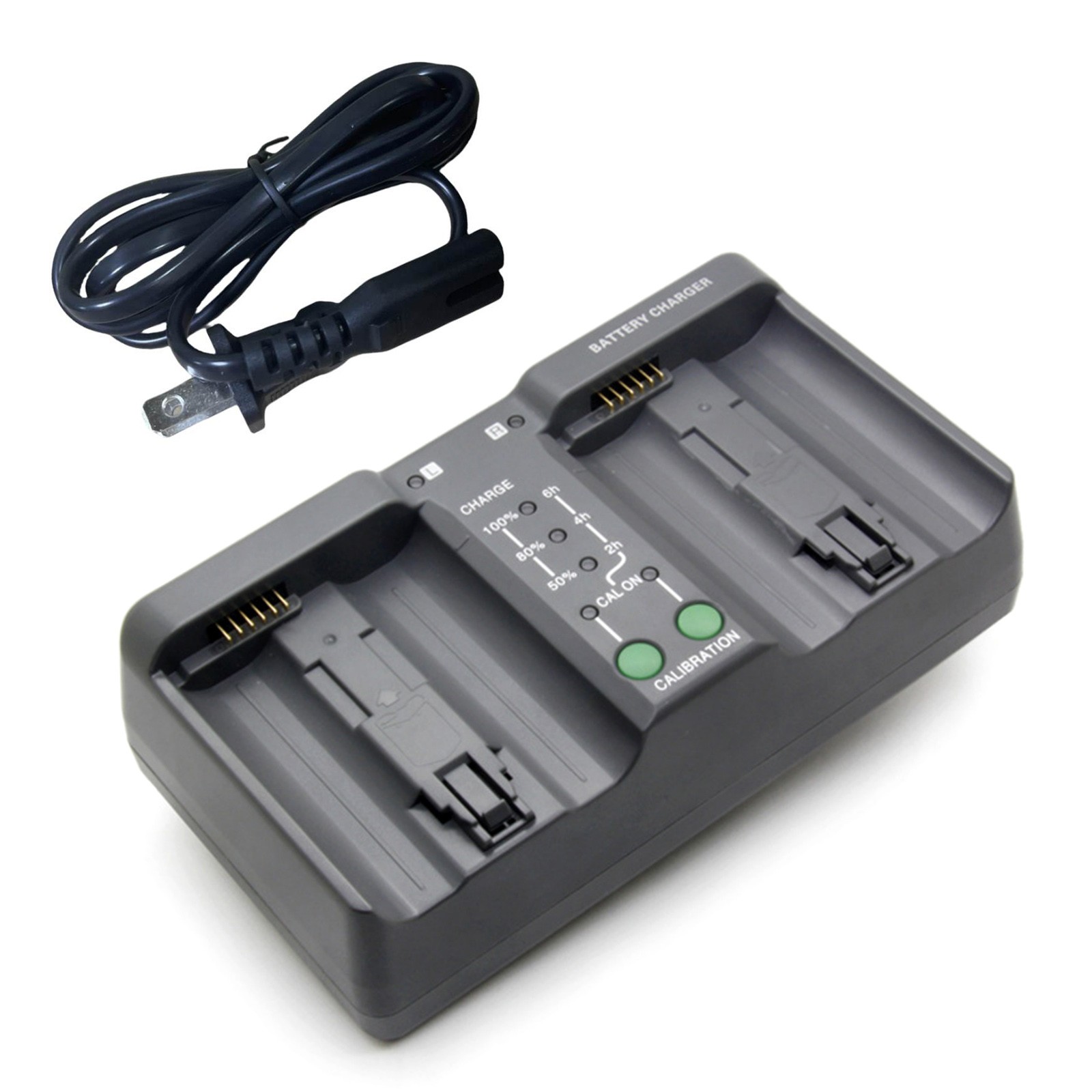 New ABS Dual Battery Charger for Nikon EN-EL18 EN-EL4A D4S D5 for Canon